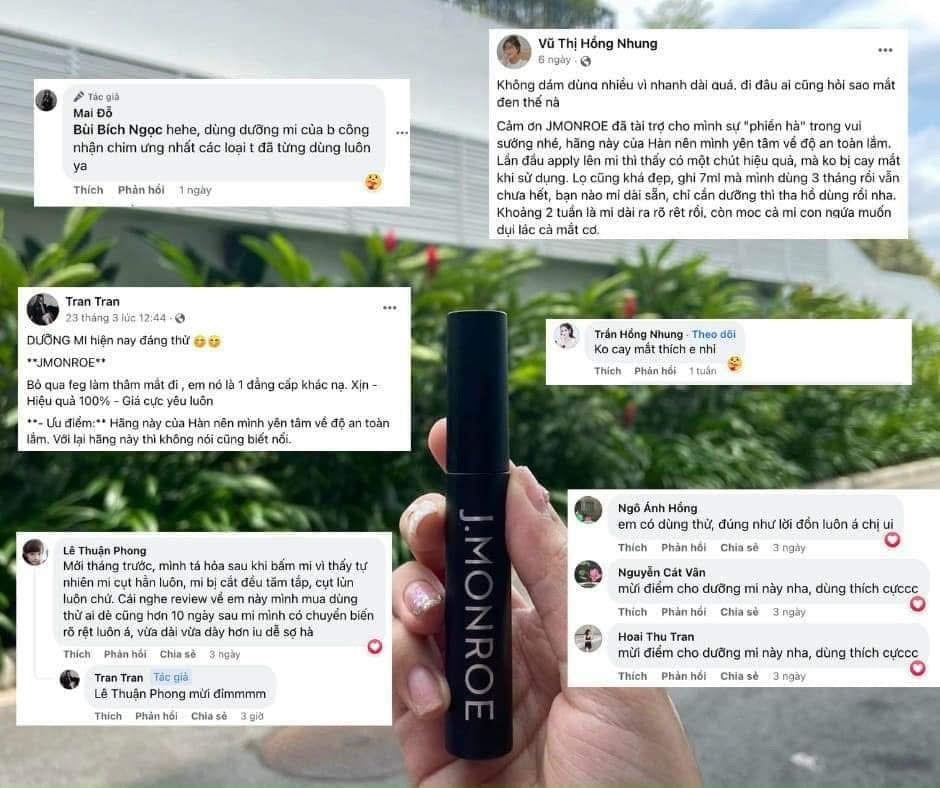 J.MONROE Eyelash & Eyebrow Serum