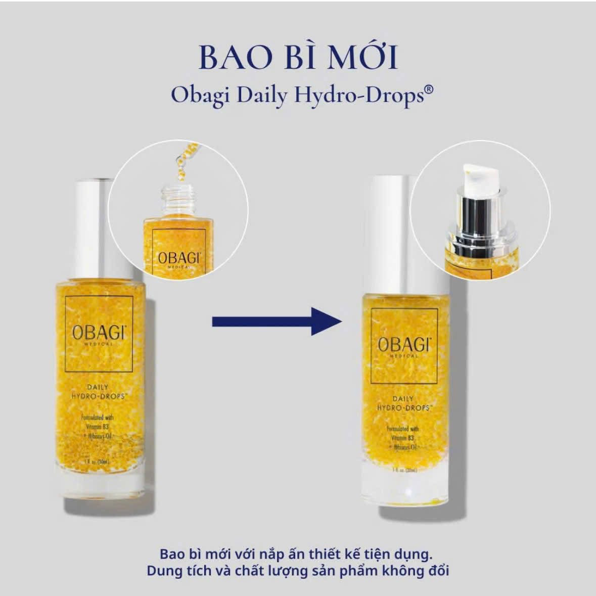 SERUM OBAGI DAILY HYDRO DROPS PHIÊN BẢN MỚI