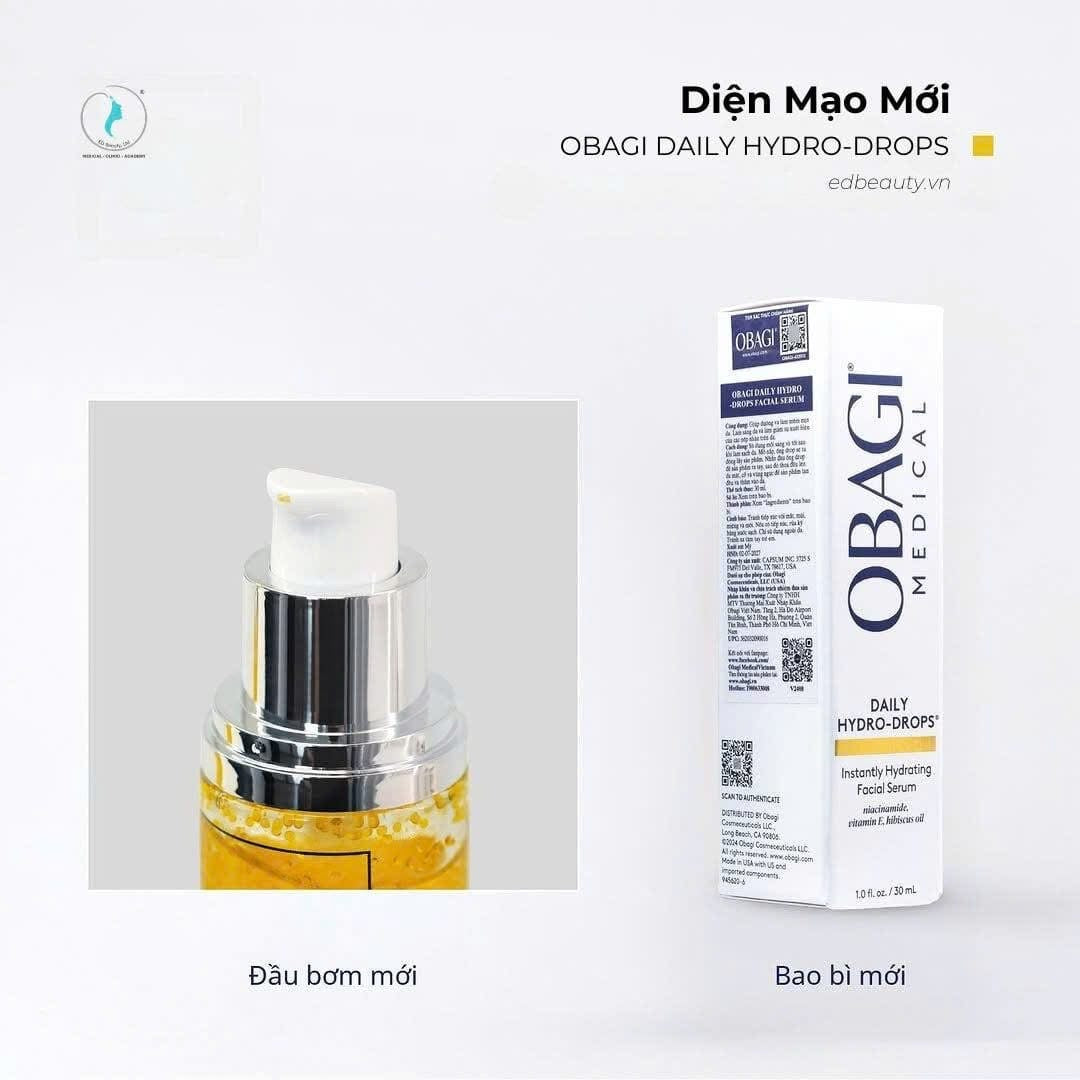 SERUM OBAGI DAILY HYDRO DROPS PHIÊN BẢN MỚI