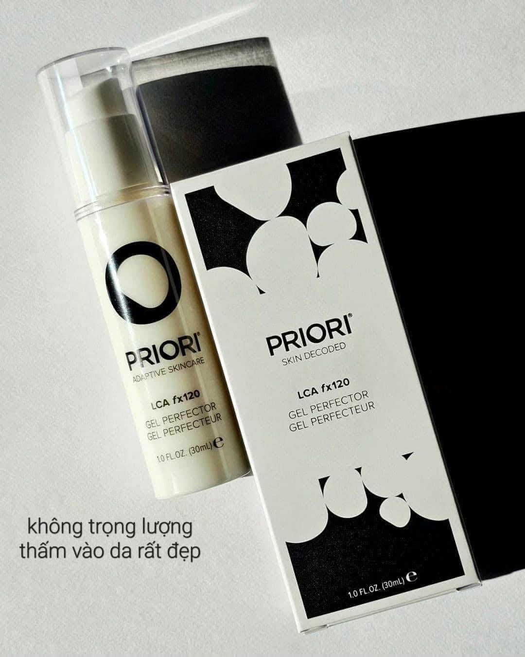 Priori LCA GEL PERFECTOR – Gel Ngăn Ngừa Mụn, Kiểm Soát Dầu Nhờn Và Giúp Thu Nhỏ Lỗ Chân Lông 30ml