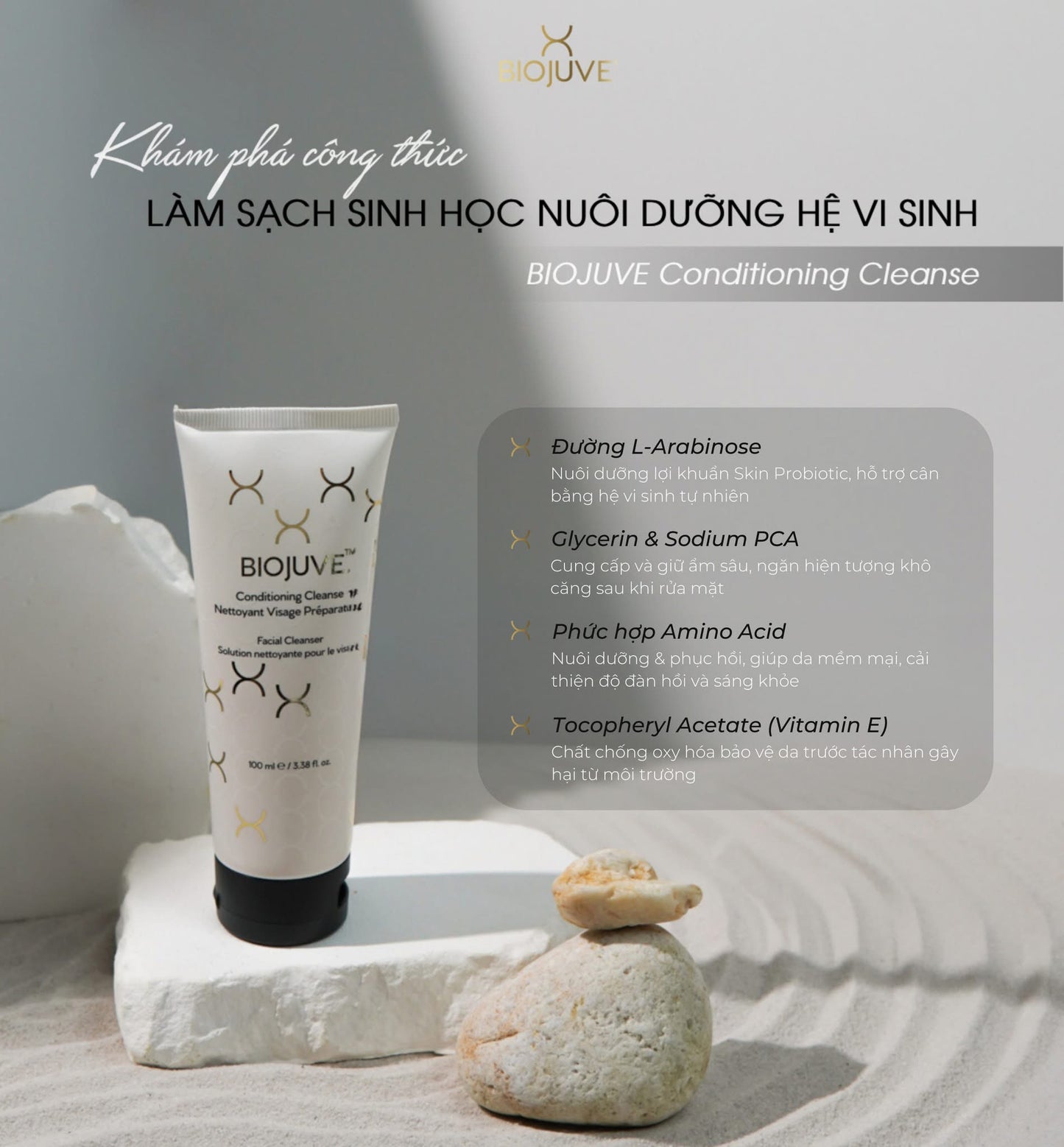 BIOJUVE SỮA RỬA MẶT SINH HỌC