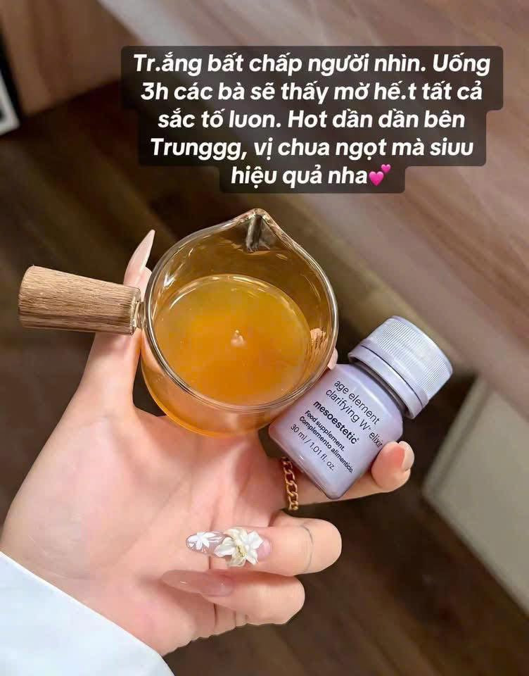 Age Element Clarifying W+ Elixir – hộp 6 ống