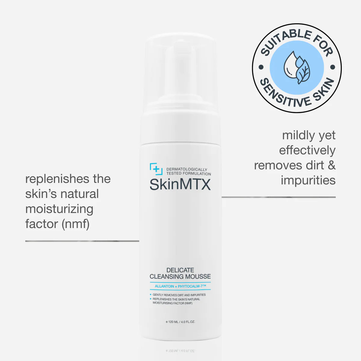 SkinMTX Delicate Cleansing Mousse 120ml
