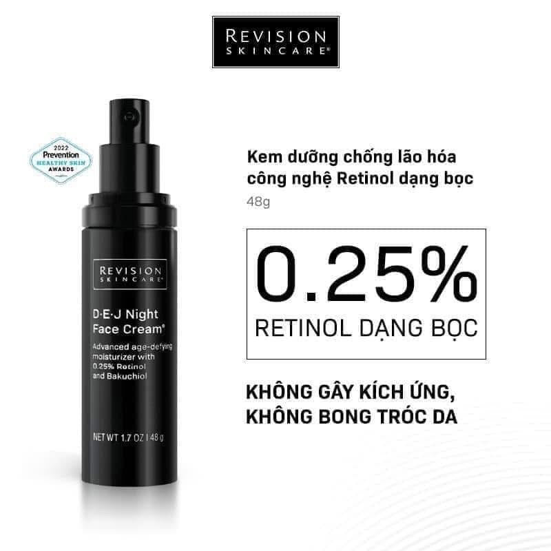 REVISION SKINCARE DEJ NIGHT FACE CREAM 0.25