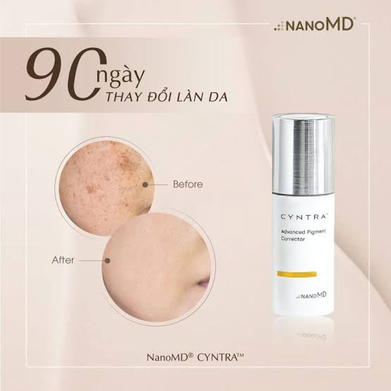 KEM LÀM GIẢM THÂM NÁM, SÁNG DA NANOMD CYNTRA ADVANCED PIGMENT CORRECTOR 20ML (HỘP)