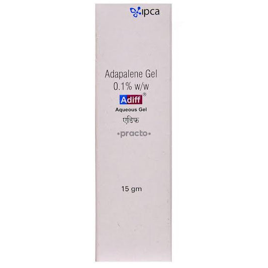 Adiff gel (15g) chấm mụn 0.1% Adapalene