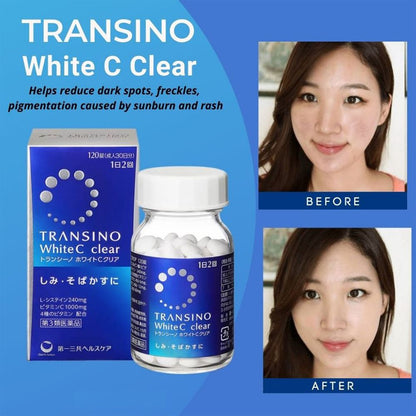 Transino White C Clear 120 viên (Nhật Bản)