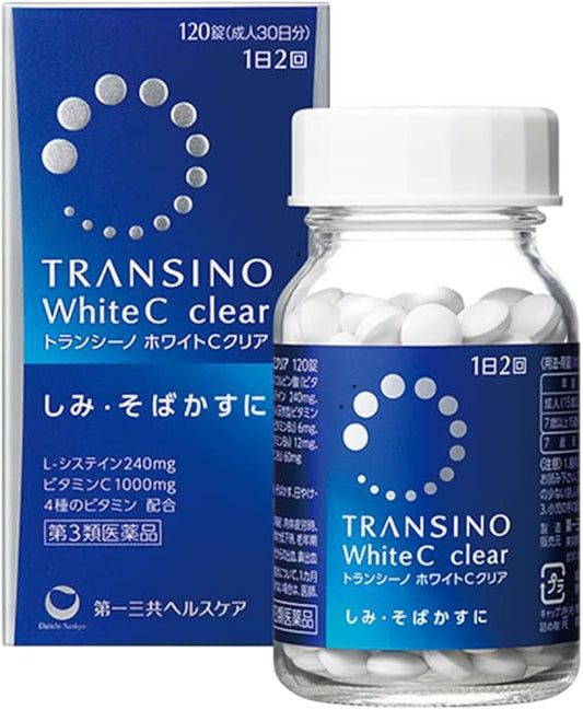 Transino White C Clear 120 viên (Nhật Bản)