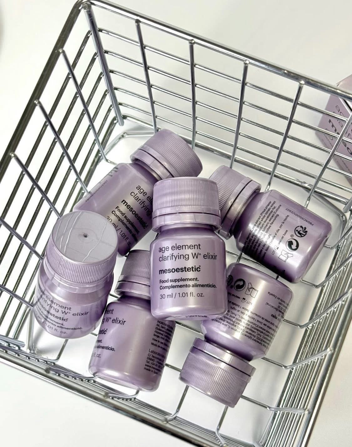 Age Element Clarifying W+ Elixir – hộp 6 ống