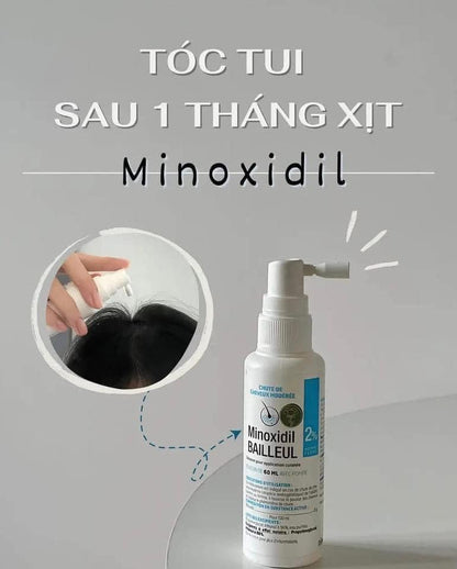 XỊT MỌC TÓC MINOXIDIL BAILLEUL 2%