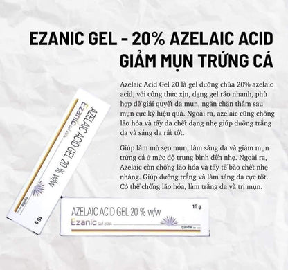 EZANIC GEL - 20% AZELAIC ACID