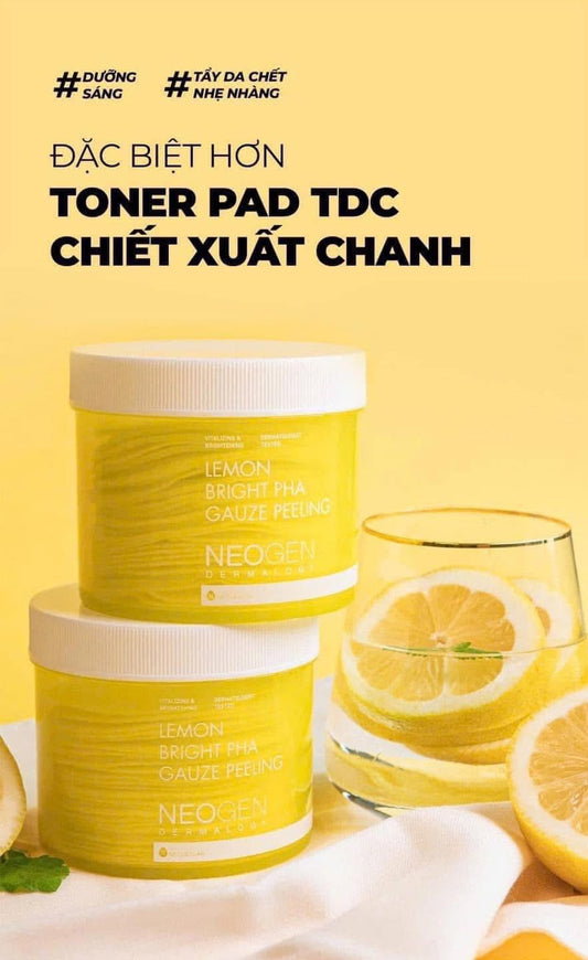 PAD TẨY DA CHẾT LEMON NEOGEN ( 30 PADS)