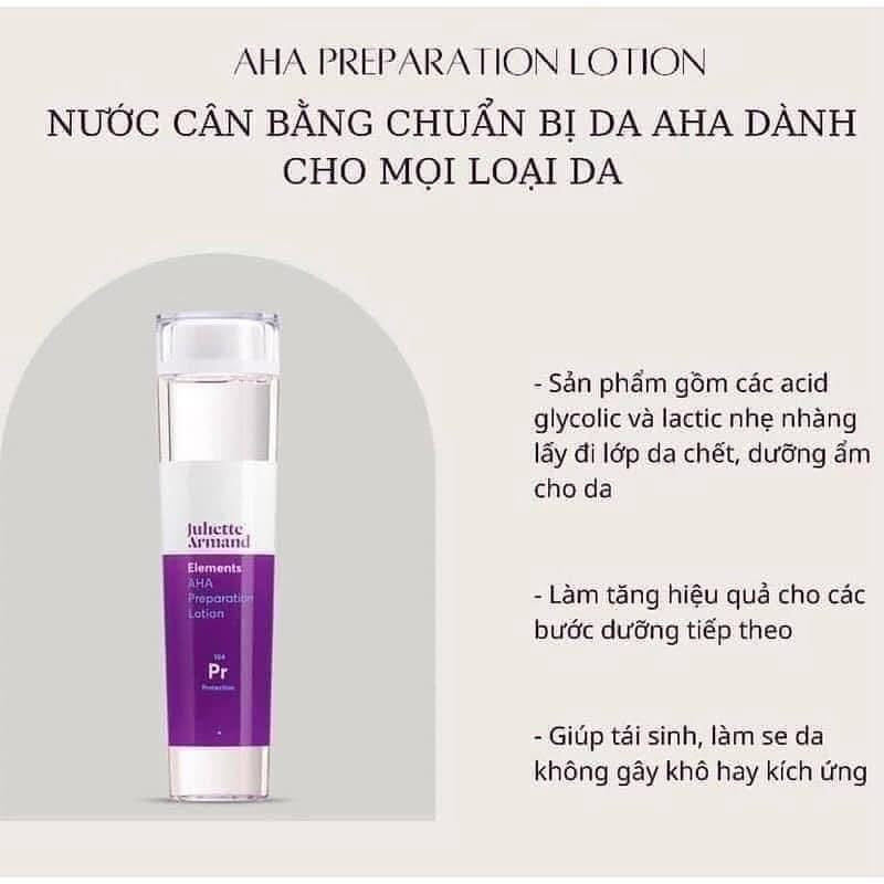 JULIETTE ARMAND AHA PREPARATION LOTION