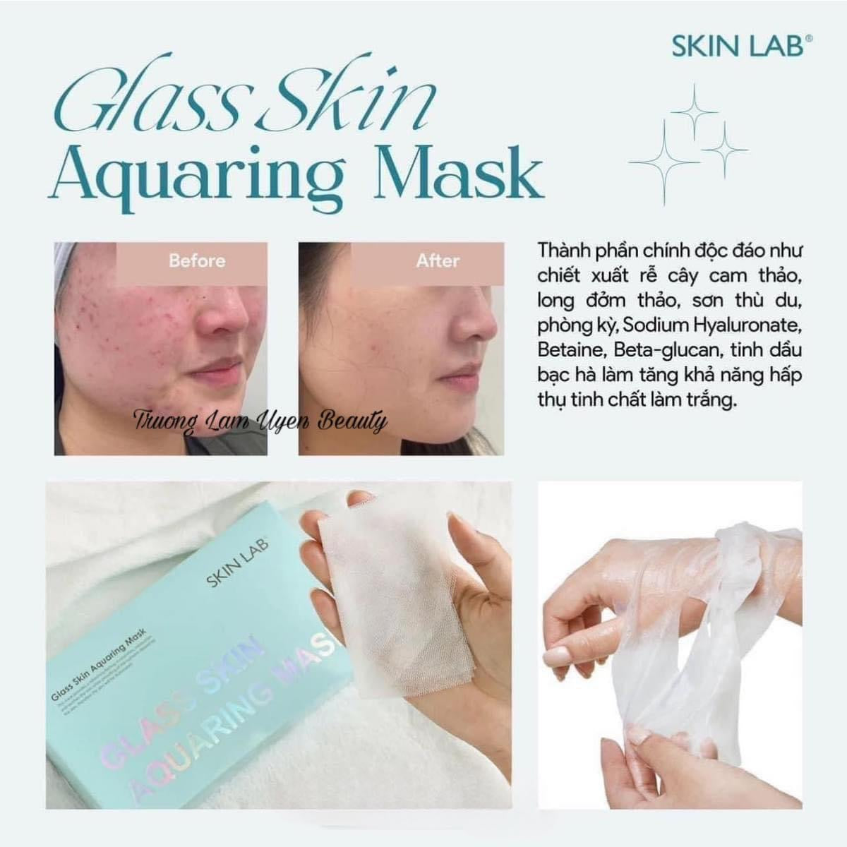 GLASS SKIN AQUARING MASK SKIN LAB
