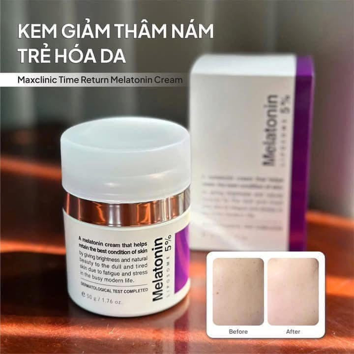 MAXCLINIC DƯỠNG MELATONIN LIPOSOME 5%