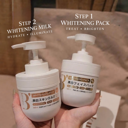 B’HAKU Whitening Milk – Japanese Tone-Up Body Moisturiser 360 mL