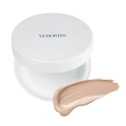 VEMONTES Glow Pot Cushion SPF50+ PA+++ – Mirror & White 16g
